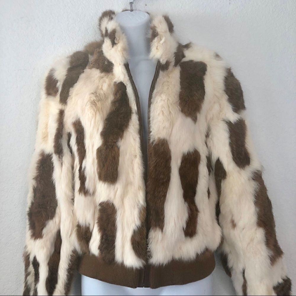 WILSON’S LEATHER FUR JACKET BOMBER